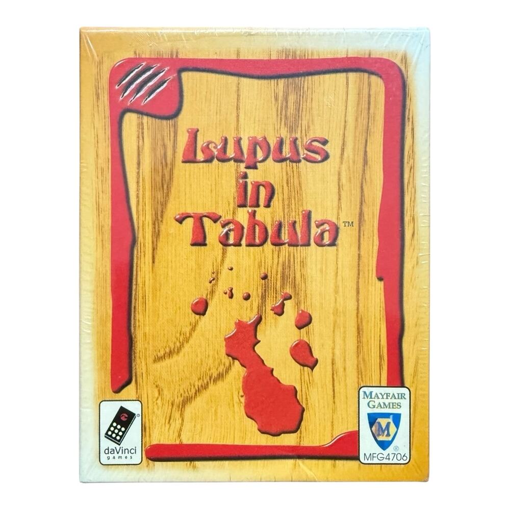 Lupus in Tabula Card Game – Mayfair & daVinci Games (2004) – Factory Sealed